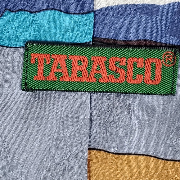 Tobasco Silk Neck Tie Cowboy Man and His Horse 58" - Picture 6 of 9